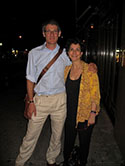 Andrew Franklin, Publisher of Profile Books, and Meryl Zegarek
